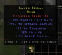 Rare Ring +10% FCR/97 Ar/19 Str/25 Life