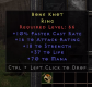 D2r Non Ladder Rare Ring +10% FCR/18 Str/37 Life/70 Mana
