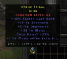 D2r Ladder Rare Ring +10% Fcr/19 Str/11 Dex/38 Mana/Cr 29%