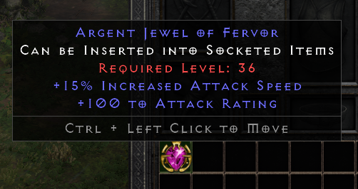 Magic Jewel +15%IAS/100 Ar